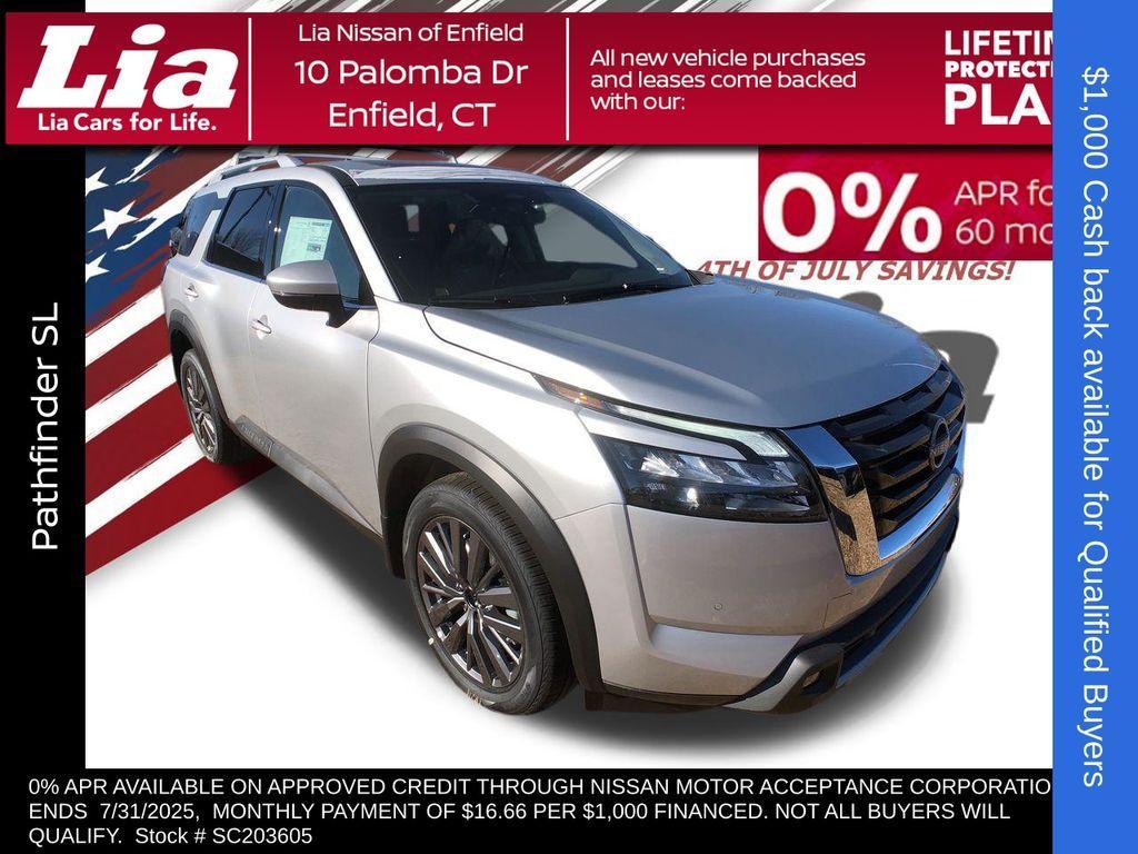 new 2025 Nissan Pathfinder car, priced at $47,950