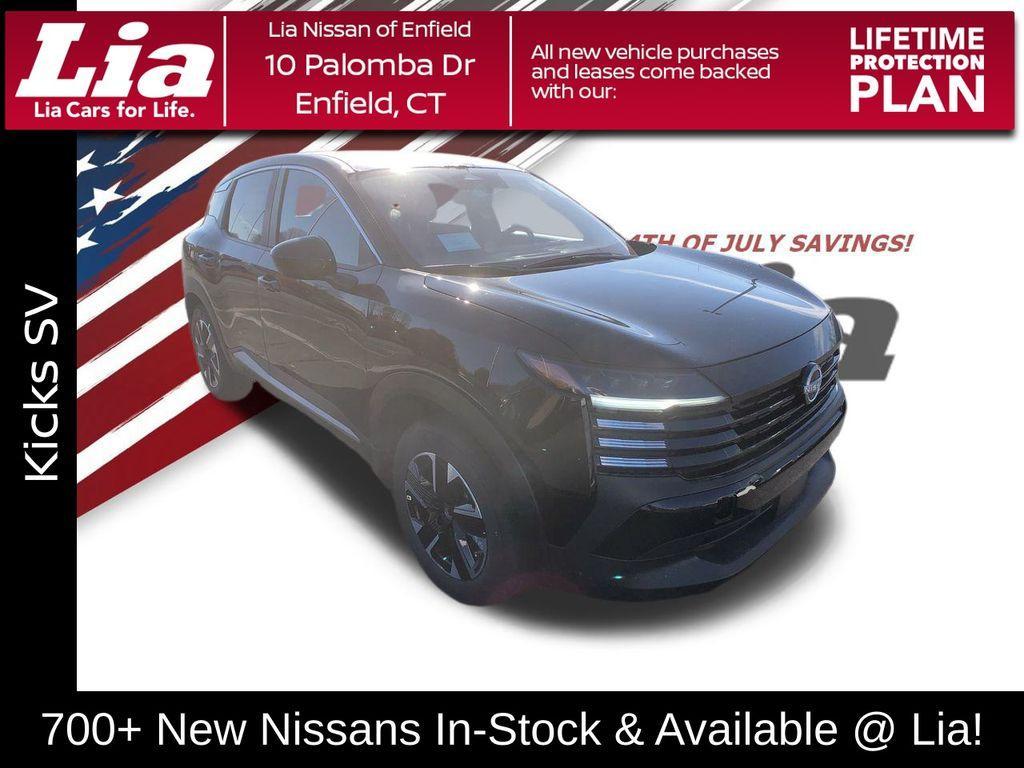 new 2025 Nissan Kicks car, priced at $27,180