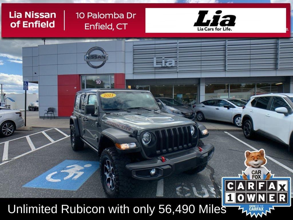 used 2021 Jeep Wrangler Unlimited car, priced at $36,499