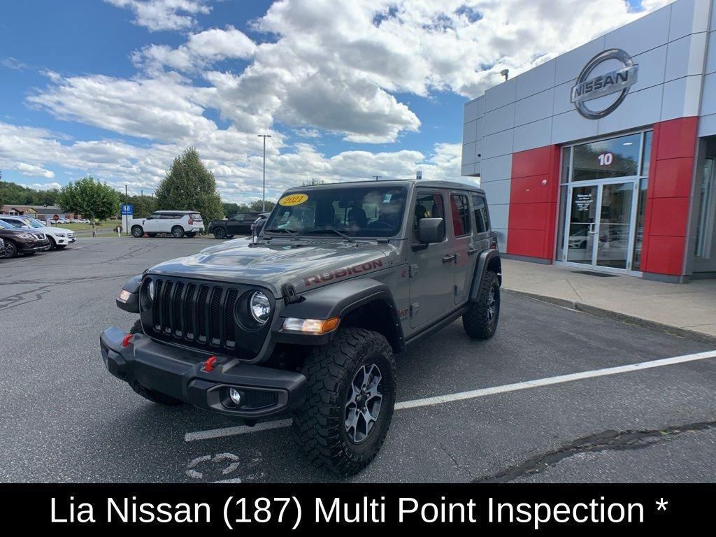used 2021 Jeep Wrangler Unlimited car, priced at $35,499