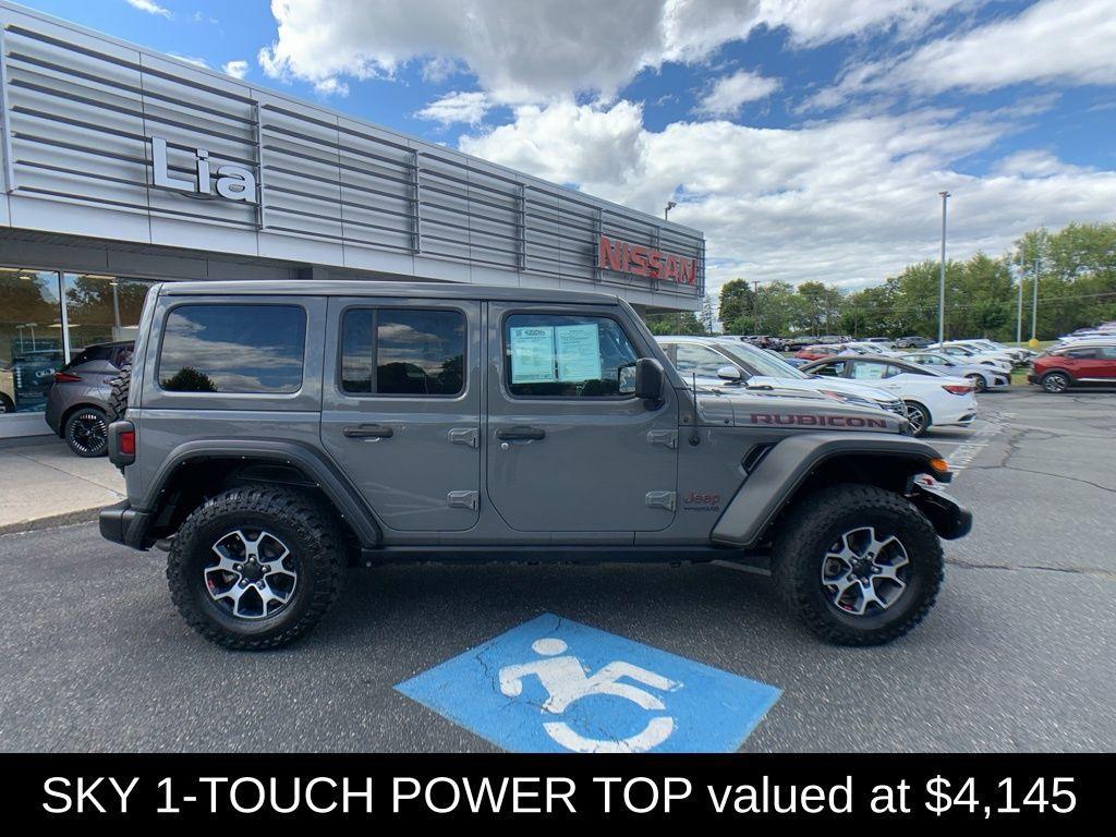 used 2021 Jeep Wrangler Unlimited car, priced at $35,499