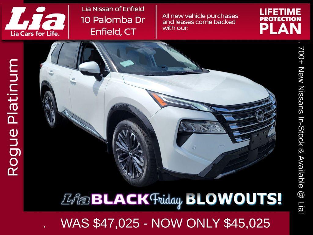 new 2025 Nissan Rogue car, priced at $45,025