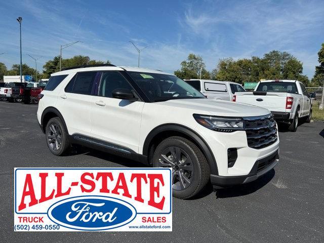 new 2025 Ford Explorer car, priced at $50,055