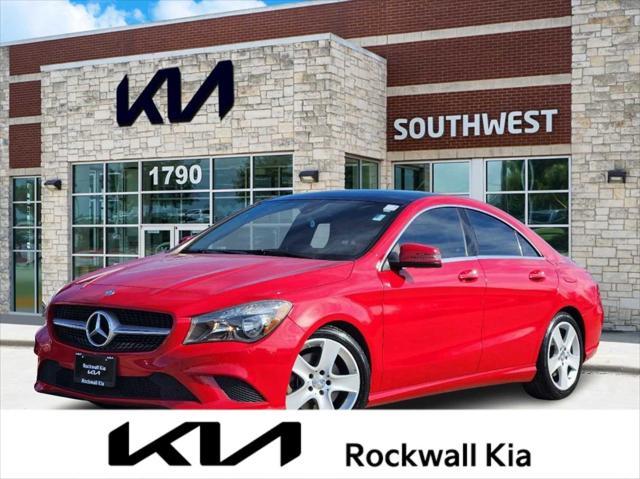 used 2016 Mercedes-Benz CLA-Class car, priced at $15,293