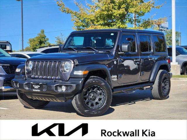 used 2018 Jeep Wrangler Unlimited car, priced at $24,992