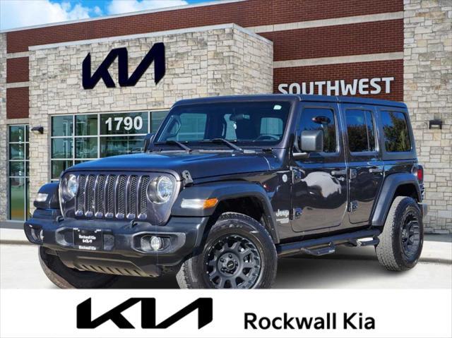 used 2018 Jeep Wrangler Unlimited car, priced at $23,993