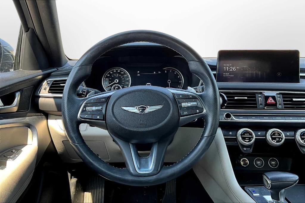 used 2023 Genesis G70 car, priced at $25,950