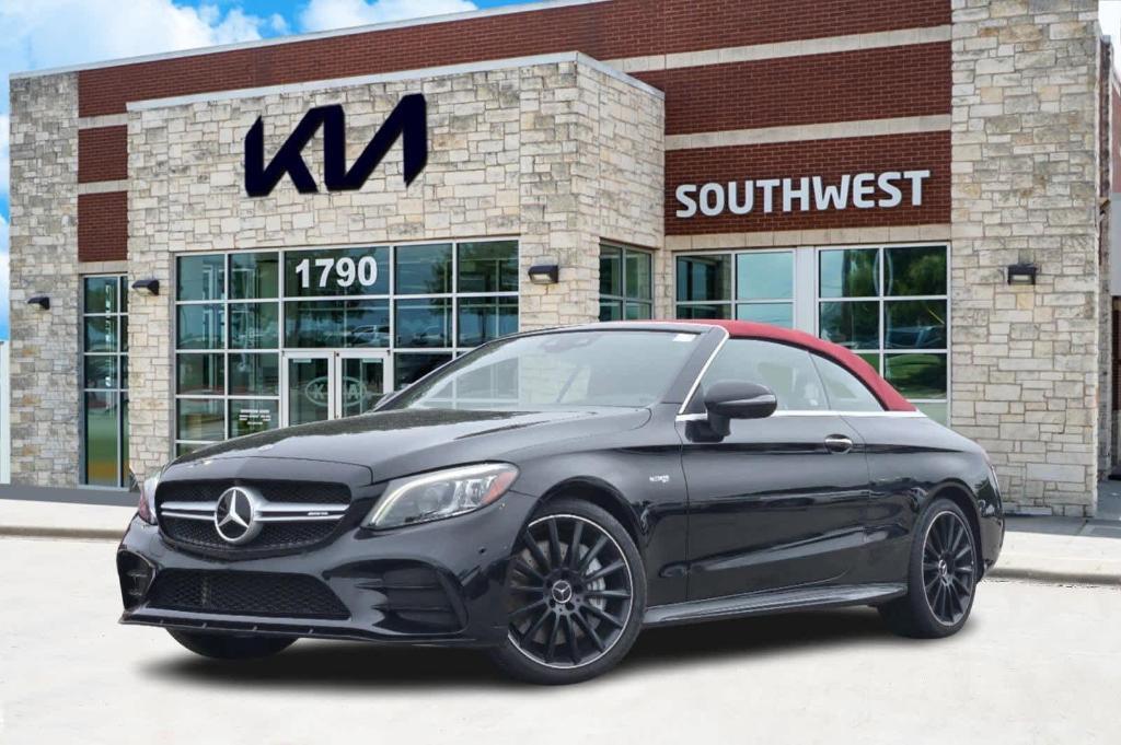 used 2020 Mercedes-Benz AMG C 43 car, priced at $48,995