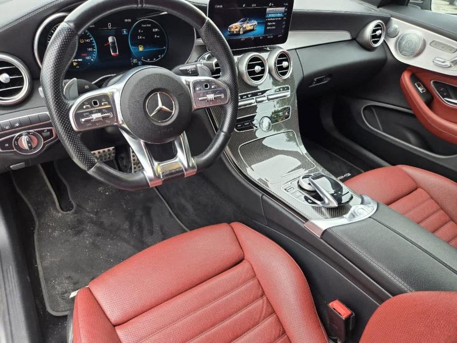 used 2020 Mercedes-Benz AMG C 43 car, priced at $48,995