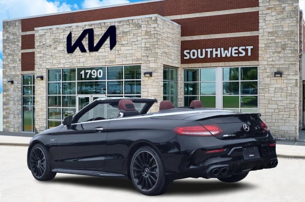 used 2020 Mercedes-Benz AMG C 43 car, priced at $49,194