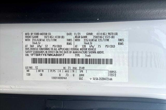 used 2021 Ford Transit-250 car, priced at $31,999