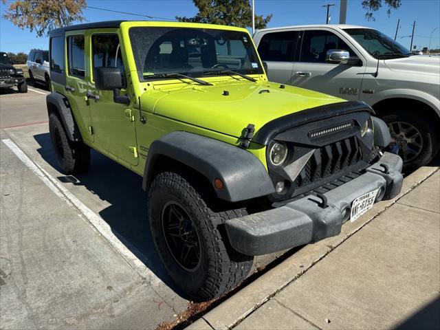 used 2017 Jeep Wrangler Unlimited car, priced at $21,691