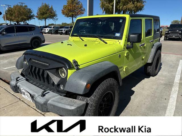 used 2017 Jeep Wrangler Unlimited car, priced at $21,691