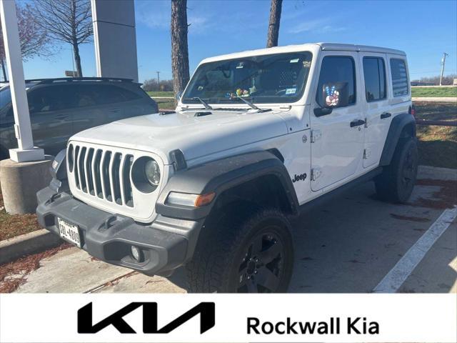 used 2021 Jeep Wrangler Unlimited car, priced at $29,392