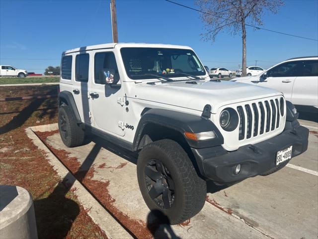 used 2021 Jeep Wrangler Unlimited car, priced at $29,392