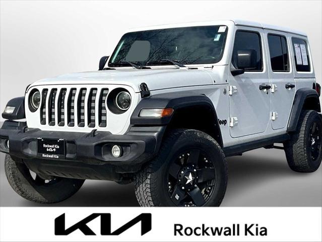 used 2021 Jeep Wrangler Unlimited car, priced at $26,995