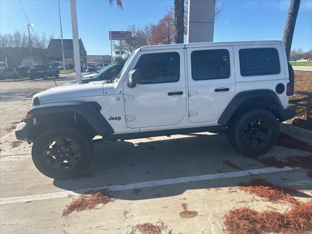 used 2021 Jeep Wrangler Unlimited car, priced at $29,392