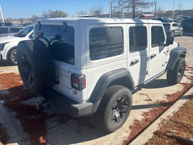 used 2021 Jeep Wrangler Unlimited car, priced at $29,392