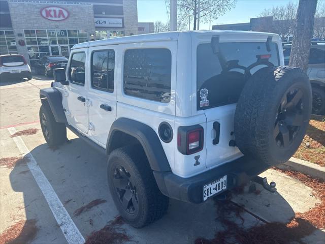 used 2021 Jeep Wrangler Unlimited car, priced at $29,392