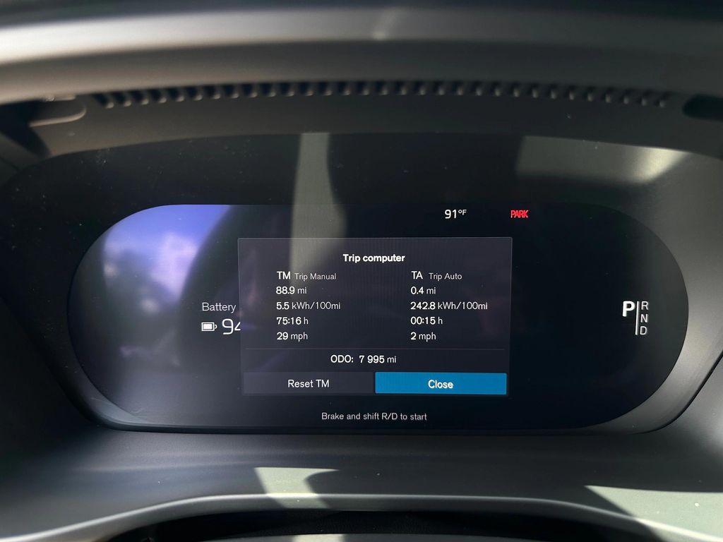 used 2025 Volvo EX40 car, priced at $42,770