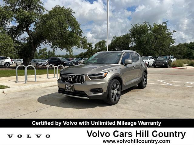 used 2021 Volvo XC40 car, priced at $29,800