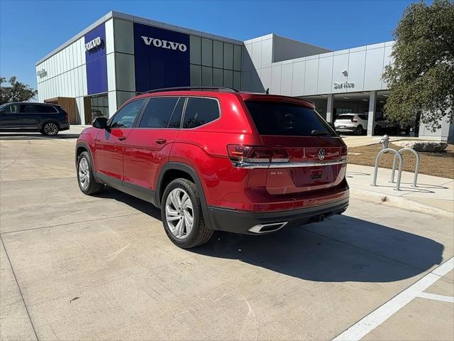 used 2021 Volkswagen Atlas car, priced at $25,700