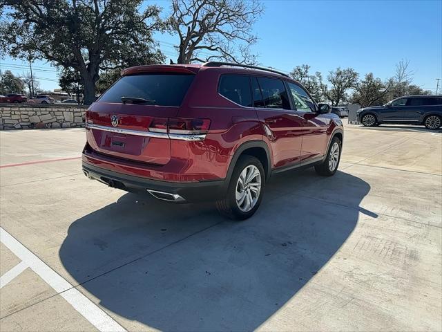 used 2021 Volkswagen Atlas car, priced at $25,700