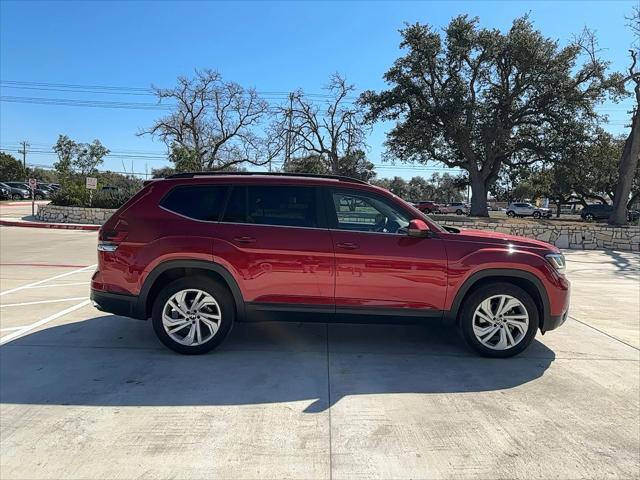 used 2021 Volkswagen Atlas car, priced at $25,700