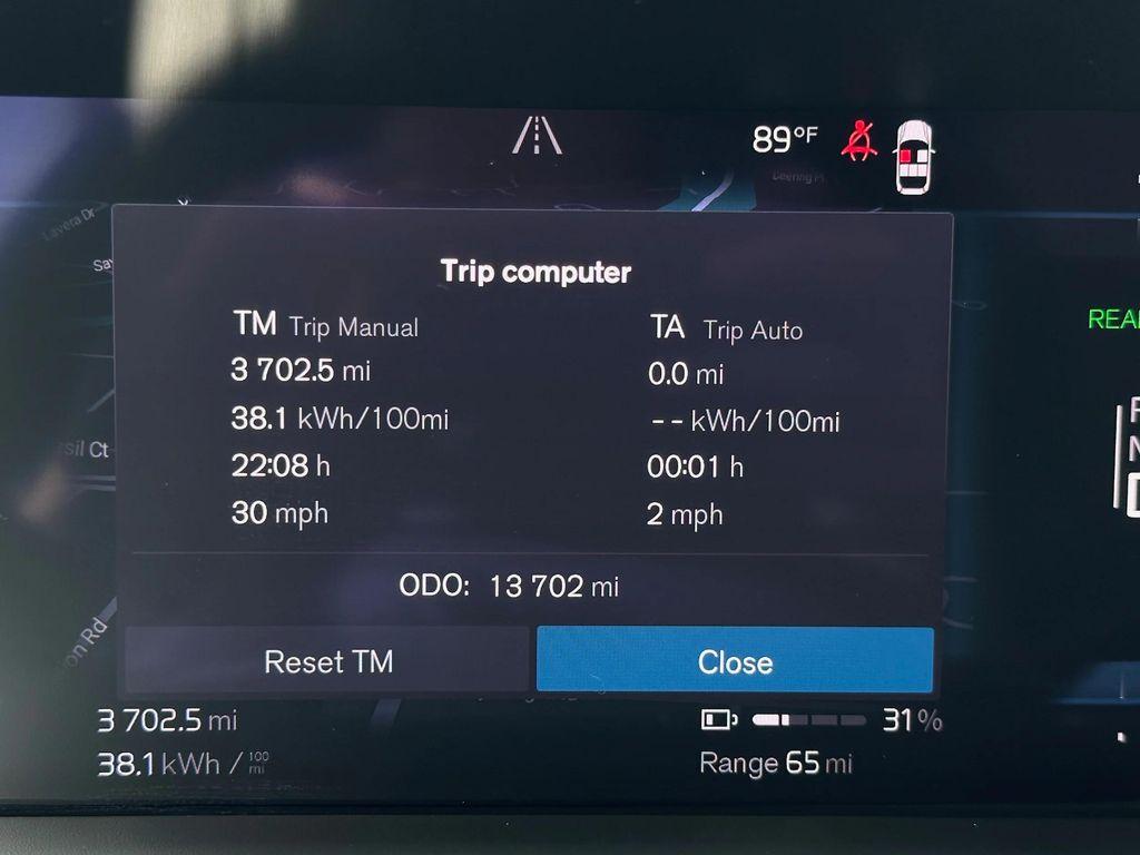used 2023 Volvo C40 Recharge Pure Electric car, priced at $37,999