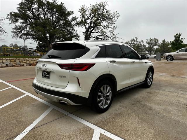 used 2022 INFINITI QX50 car, priced at $30,900