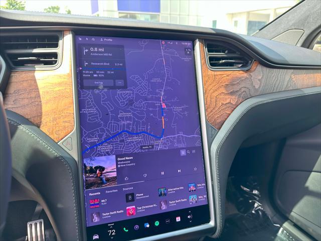 used 2021 Tesla Model X car, priced at $49,999