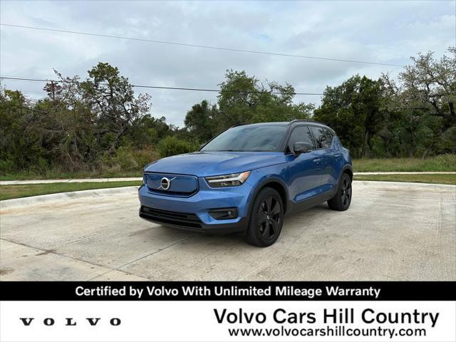 used 2021 Volvo XC40 Recharge Pure Electric car, priced at $29,800