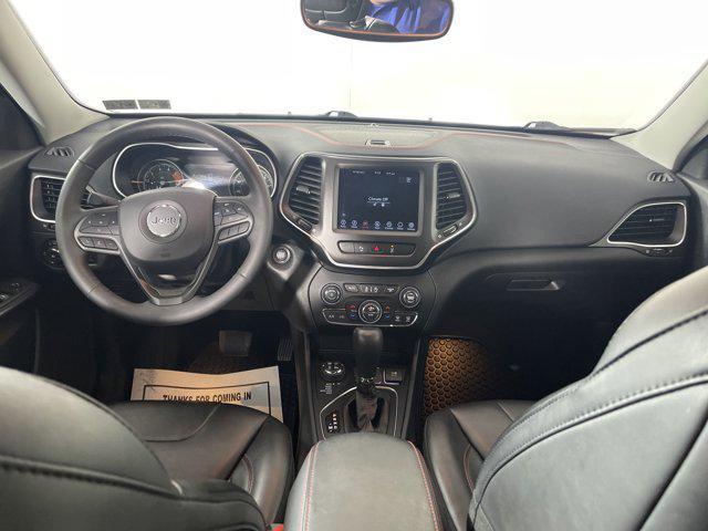 used 2021 Jeep Cherokee car, priced at $22,297