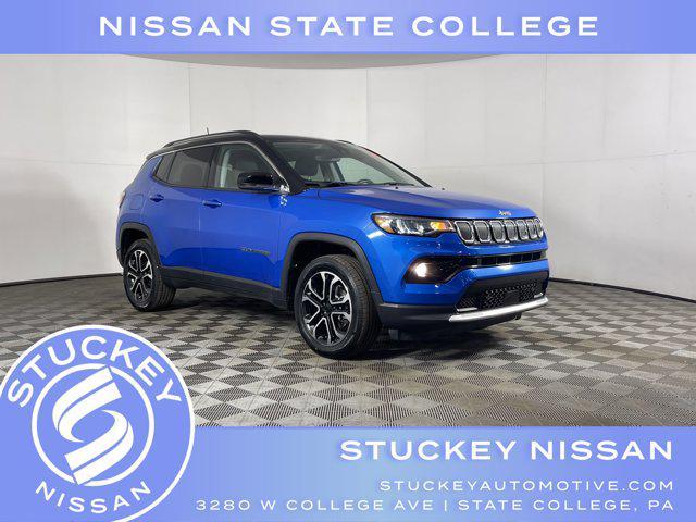used 2022 Jeep Compass car, priced at $23,997