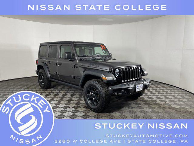 used 2021 Jeep Wrangler car, priced at $29,997