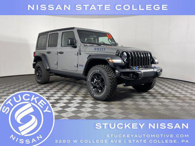 used 2023 Jeep Wrangler 4xe car, priced at $34,797