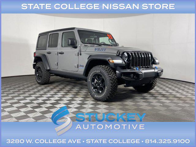 used 2023 Jeep Wrangler 4xe car, priced at $37,997