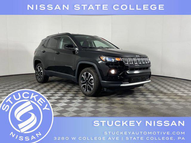 used 2022 Jeep Compass car, priced at $22,597