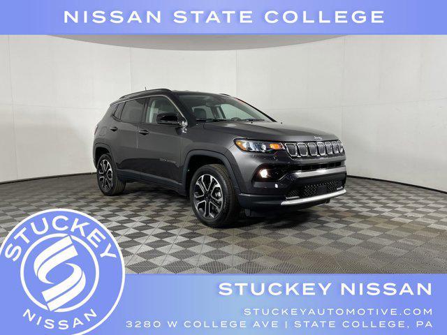 used 2022 Jeep Compass car, priced at $24,497