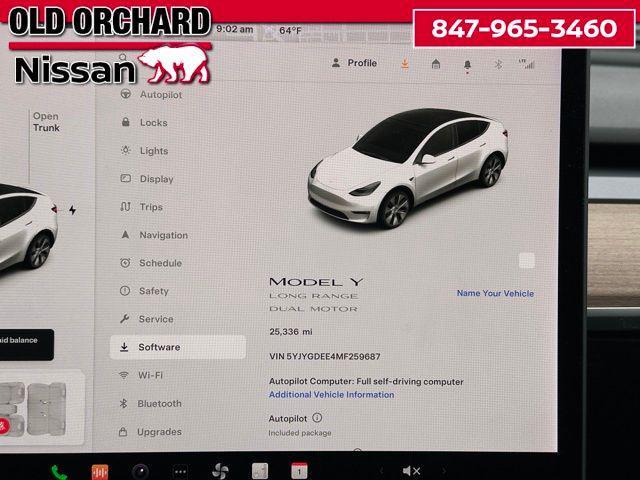 used 2021 Tesla Model Y car, priced at $29,372