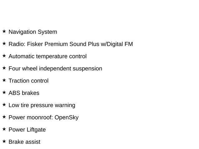 used 2023 Fisker Ocean car, priced at $22,372