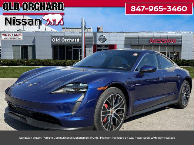 used 2020 Porsche Taycan car, priced at $58,672