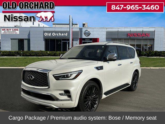used 2022 INFINITI QX80 car, priced at $44,555