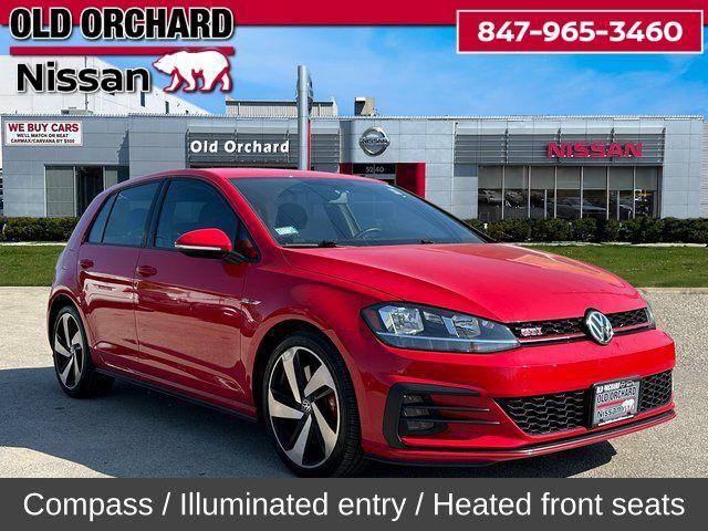 used 2020 Volkswagen Golf GTI car, priced at $19,972