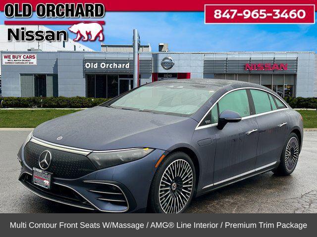 used 2022 Mercedes-Benz EQS 580 car, priced at $45,472