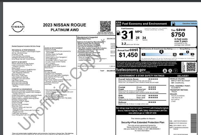 used 2023 Nissan Rogue car, priced at $29,888