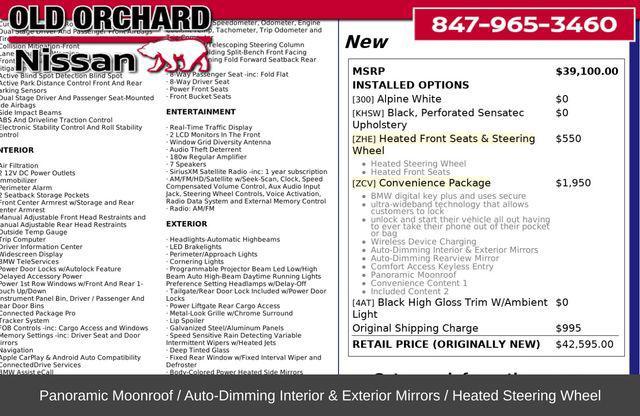 used 2023 BMW X1 car, priced at $31,772