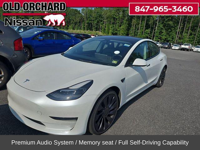 used 2022 Tesla Model 3 car, priced at $26,888