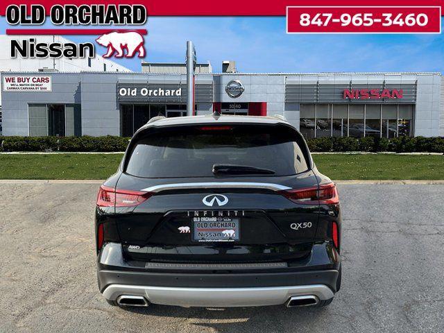 used 2022 INFINITI QX50 car, priced at $29,472