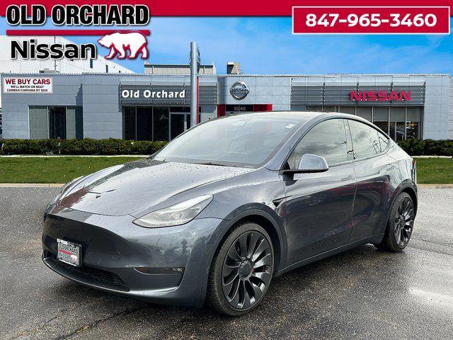 used 2021 Tesla Model Y car, priced at $27,872